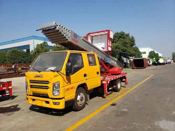 永安附近云梯车出租 砂石搬运