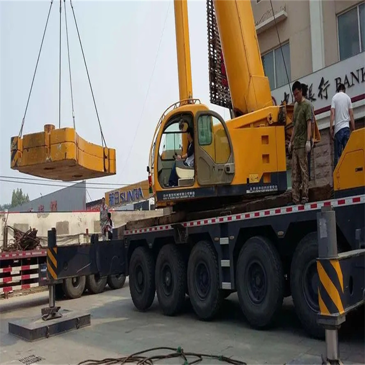 永安当地吊车出租|机器吊装|75吨|工厂搬迁服务